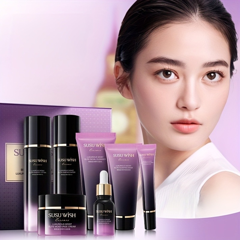 贅沢で上品な9点保湿エッセンスセット、クレンジングミルク、エ - Luxury Skincare Serum のレビューと価格
